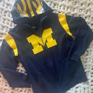 Michigan Wolverines College Football Zip up sweatshirt
